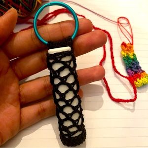 Chapstick Holders | Keychain | MicroCrochet